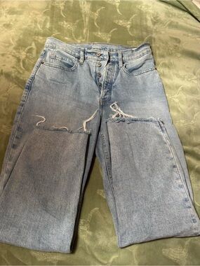 Old Navy Sky high straight leg jeans